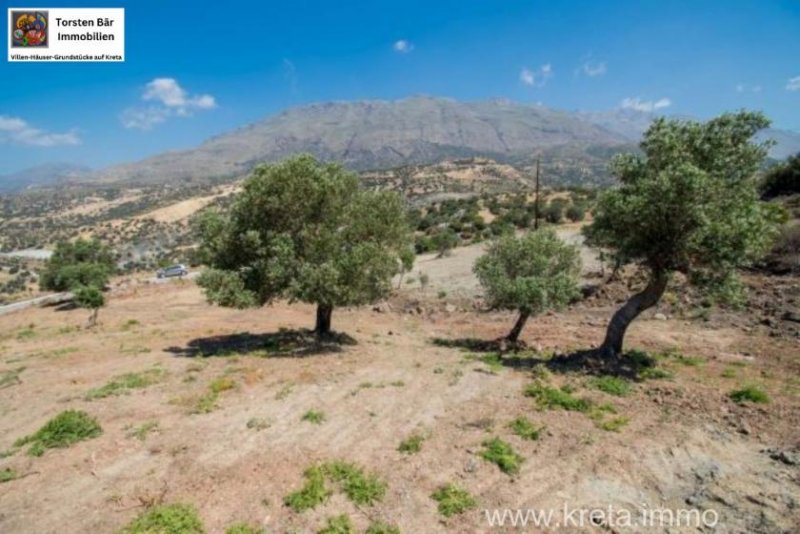 Triopetra Kreta Triopetra Grundstück mit Meerblick in der Nähe von Agios Pavlos und Triopetra Strand Grundstück kaufen
